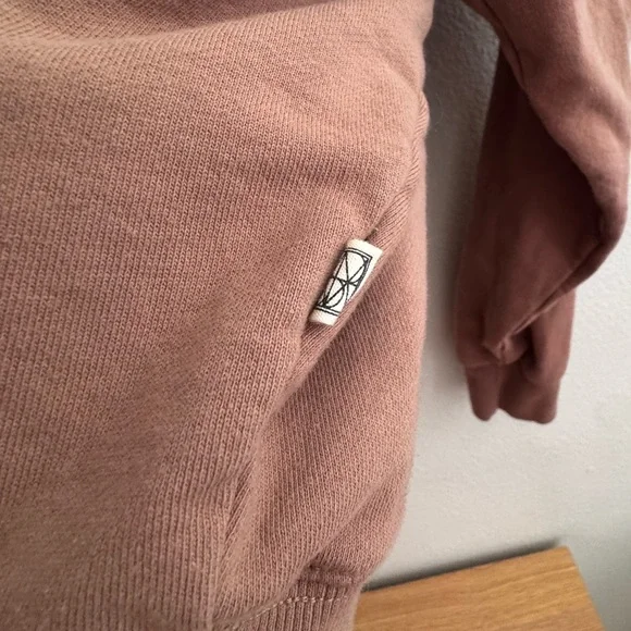 Araminta James Tan Brown Paris Love Sweatshirt Pullover Medium - Picture 9 of 10